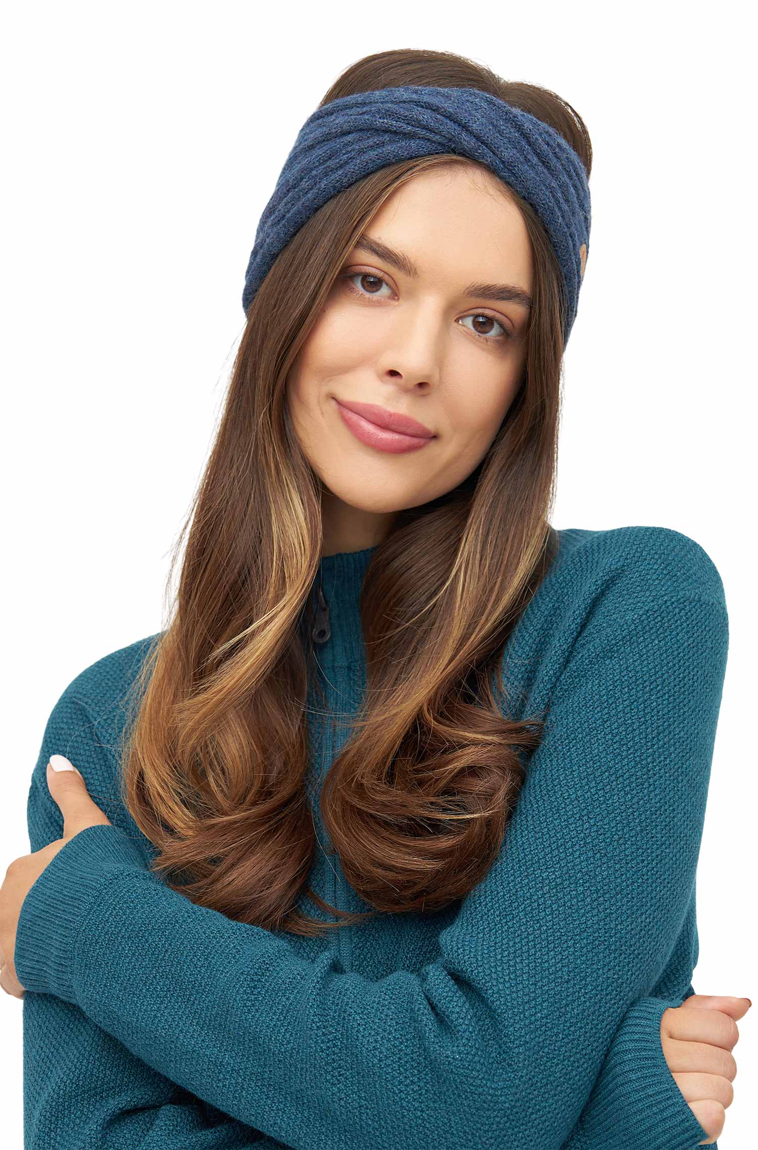 Alpaka Stirnband SUAVE Twist aus 100% Baby Alpaka