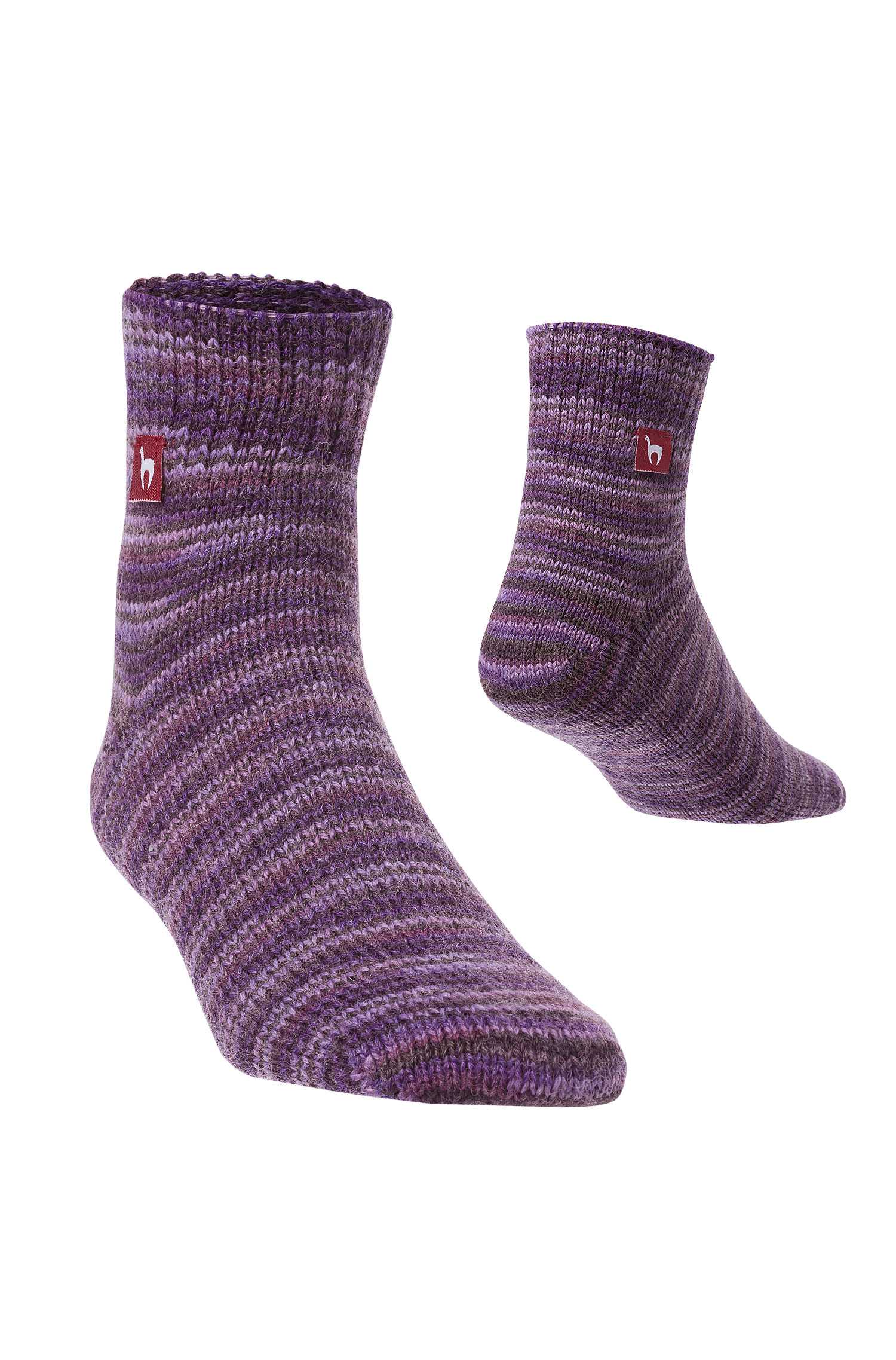 Alpaka FREIZEIT-Socken aus Alpaka-Wolle-Mix