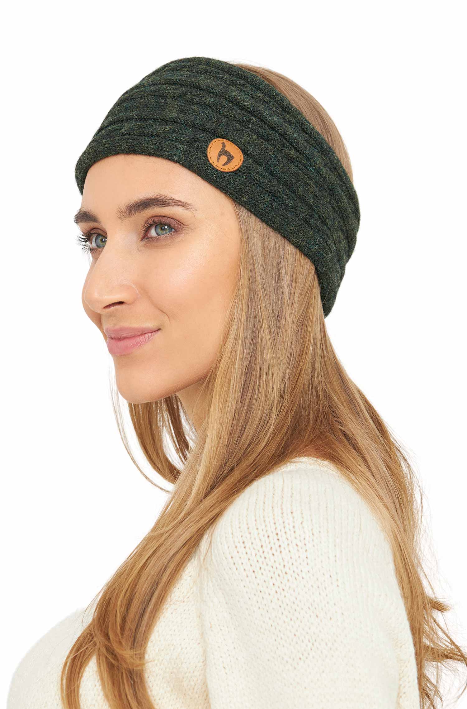 Alpaka Stirnband SUAVE aus 100% Baby Alpaka