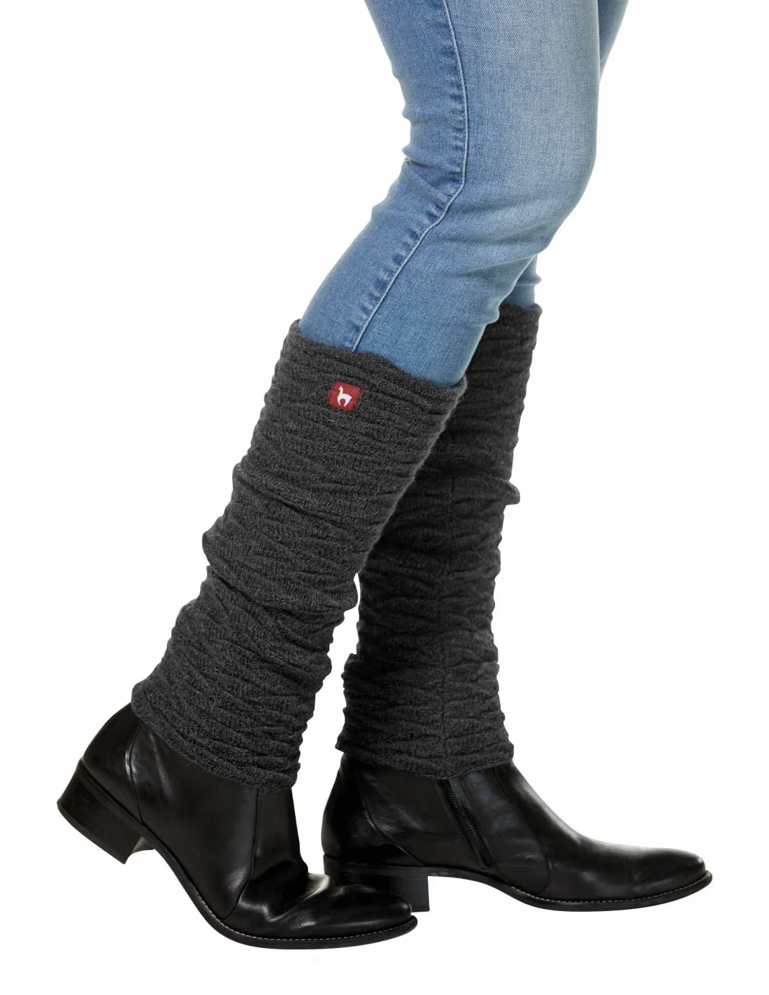 Alpaka Beinstulpen BIESEN aus 100% Baby Alpaka